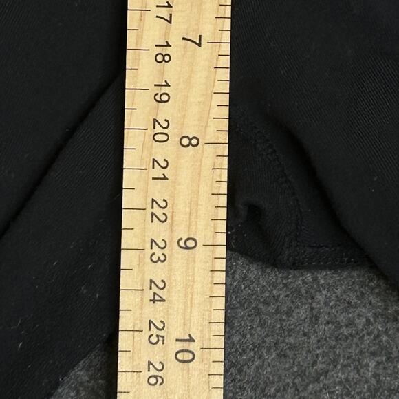 Lululemon Pants Womens 4 Black Flare Ankle Yoga Leggings Stretch Pull On - Picture 12 of 14